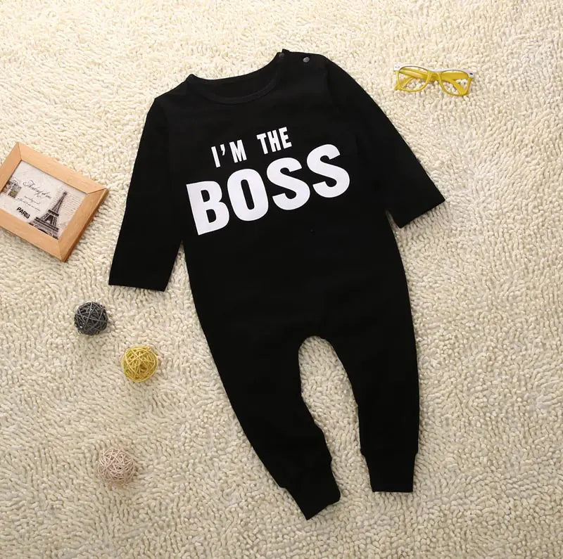 Comfortable Clothes Online™ Long Sleeve – Baby Boss Outfit