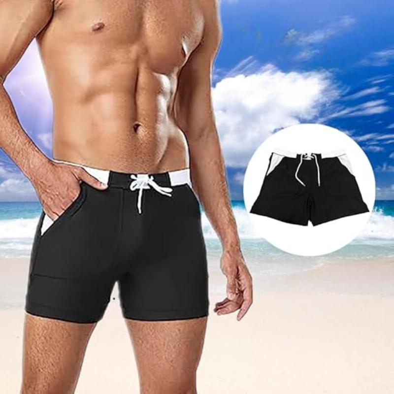 Comfortable Clothes Online™ Sport Shorts – Black Swimwear Men