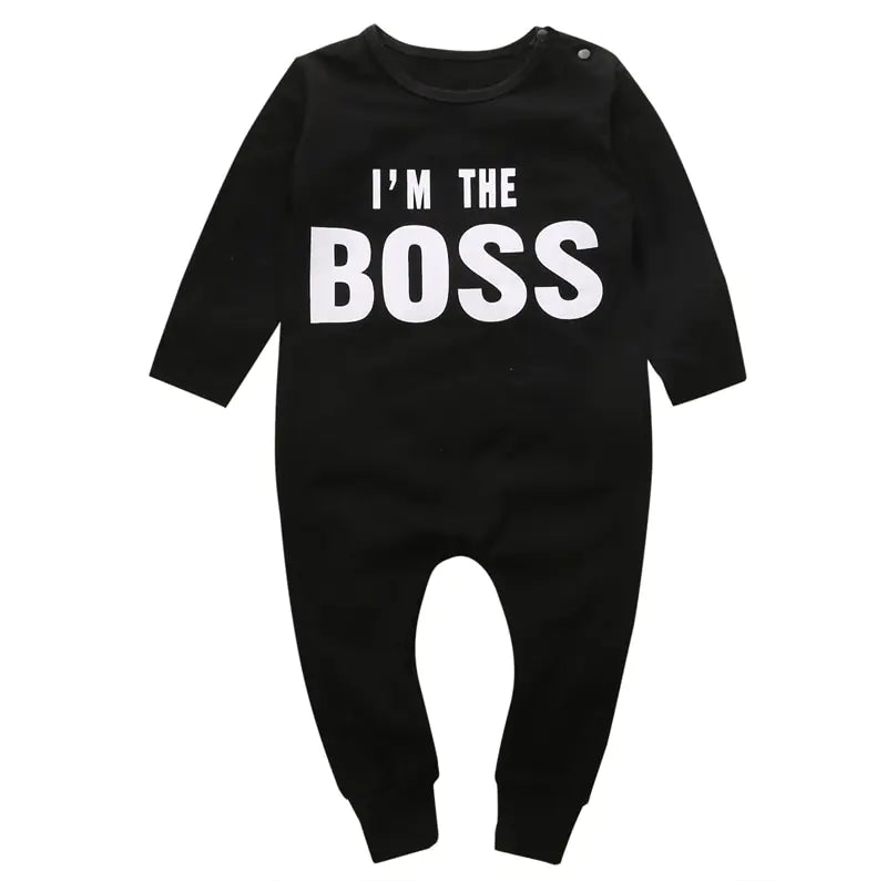 Comfortable Clothes Online™ Long Sleeve – Baby Boss Outfit