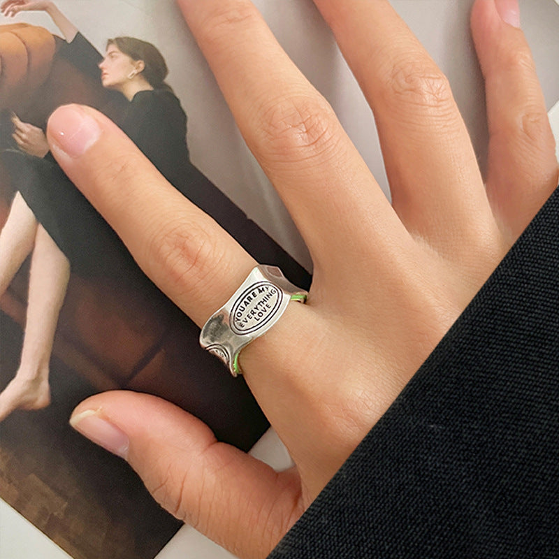bold design sterling silver ring 25 Sterling Silver Ring with Bold