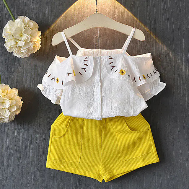 Comfortable Clothes Online™ Summer Clothes – Girls T-Shirt Shorts