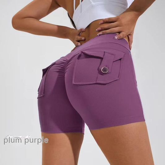 Summer Nude Feel Sports Yoga Pants for Women