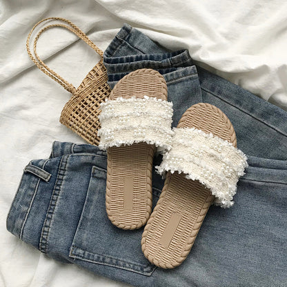 fairy style flat slippersTrendy Fairy Style Flat Slippers