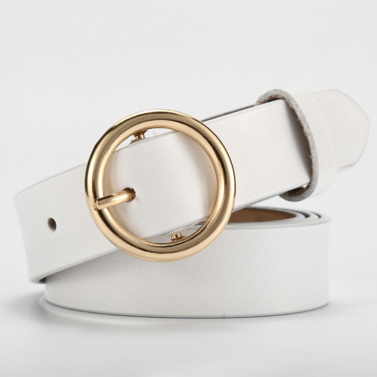 Women's Vintage Leather Belt New Women's Fashion Vintage Leather Belt