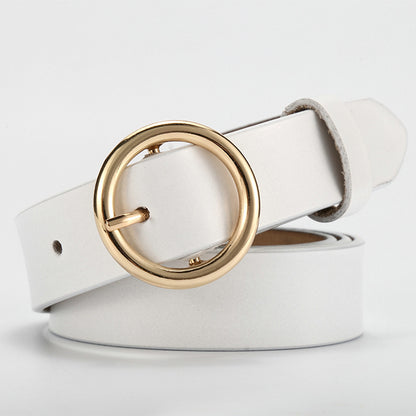 Women's Vintage Leather Belt New Women's Fashion Vintage Leather Belt