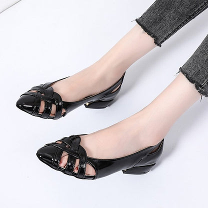 pointed toe low heel fashion shoes Pointed Toe Low Heel