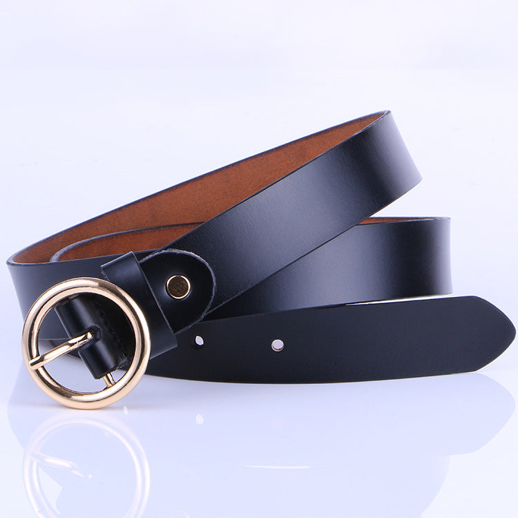Women's Vintage Leather Belt New Women's Fashion Vintage Leather Belt