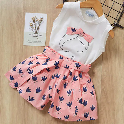 Comfortable Clothes Online™ Summer Clothes – Girls T-Shirt Shorts