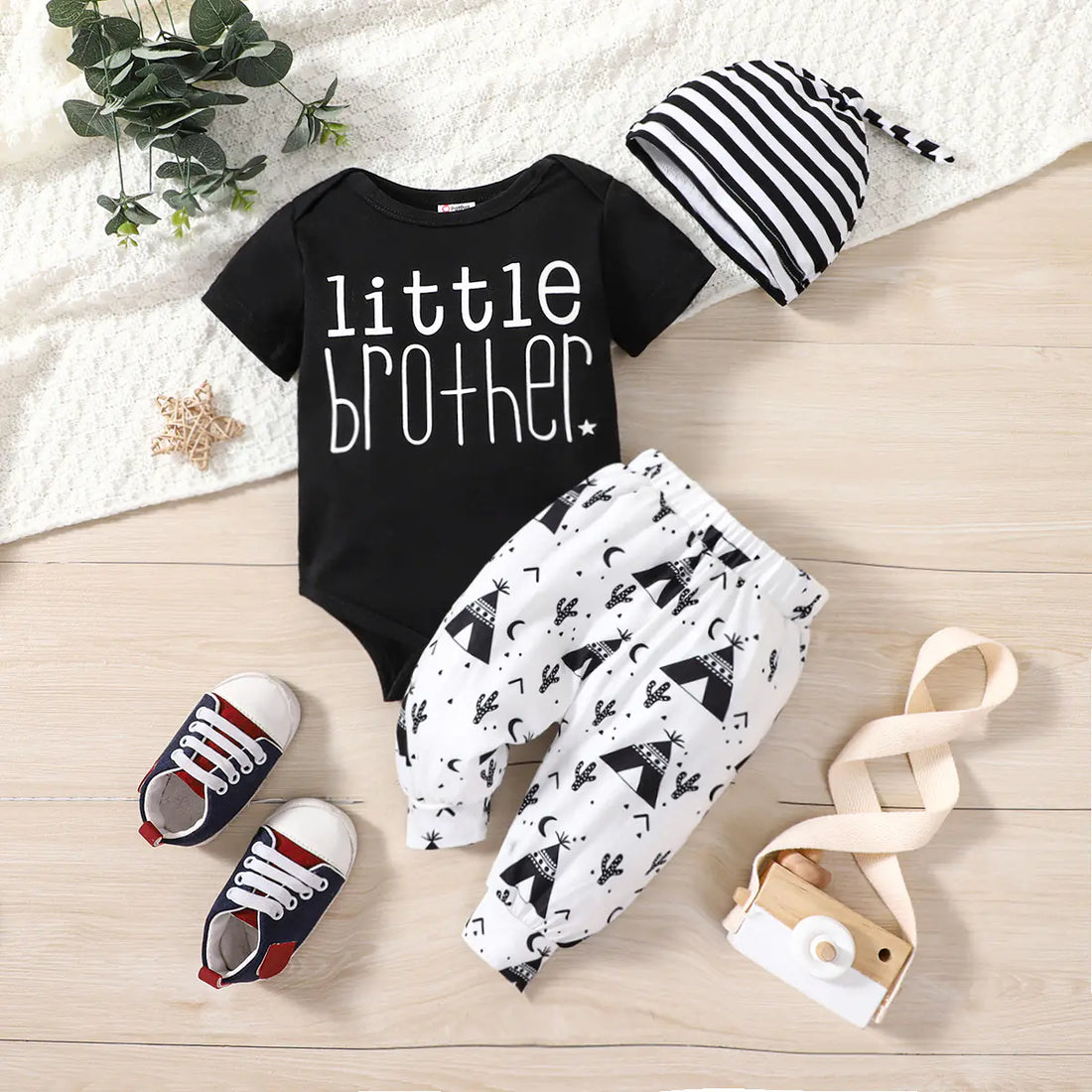 Comfortable Clothes Online Printed Set – Cartoon Baby Outfit