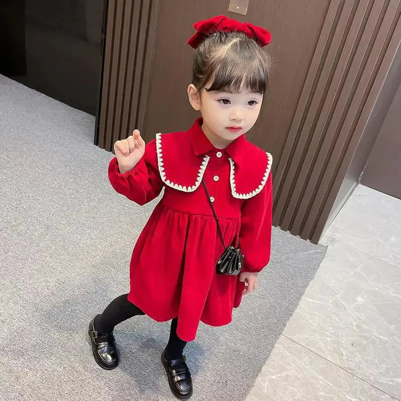 Comfortable Clothes Online™ Long Sleeve – Girls Princess Dress